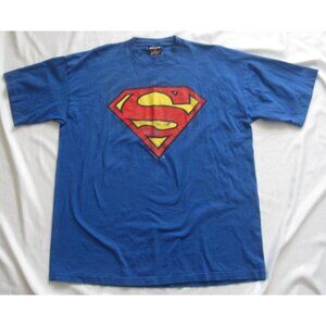 VTG 1994 Superman DC Comics Men Streetwear Skater Indie TShirt Sz XL(MT916) USA